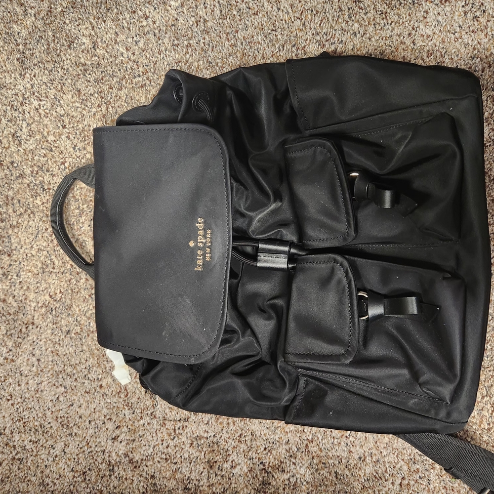Kate Spade Black Backpack